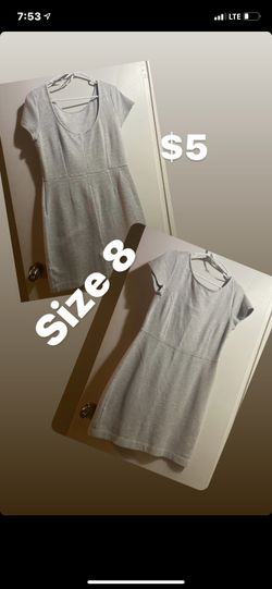 Grey dress - Banana Republic