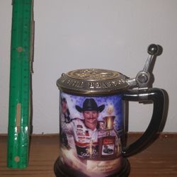 Dale Earnhardt 1993 Stein Glass
