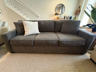 Couch - Queen Sofa - Heavenly Mocha Gray