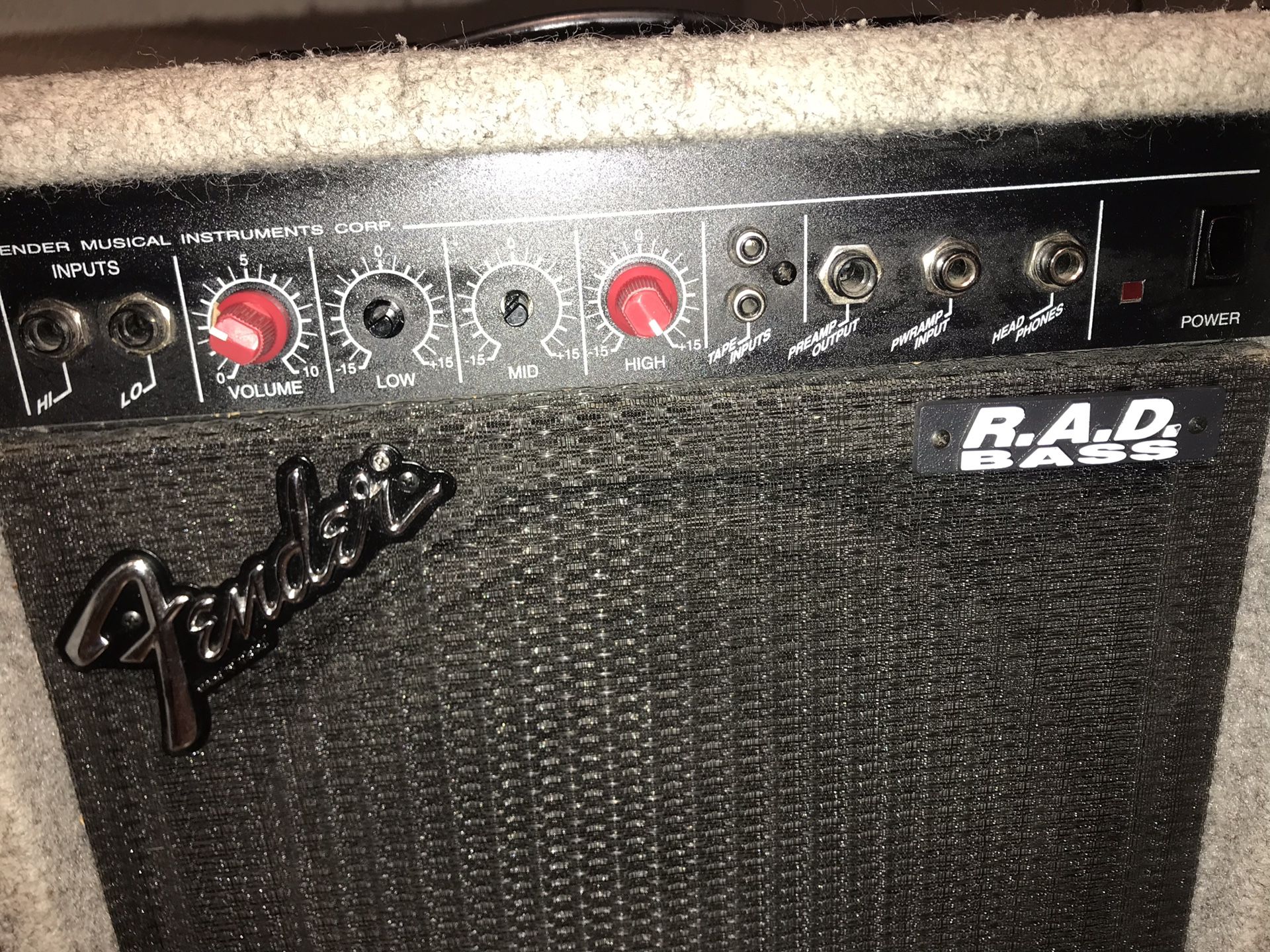 Fender rad bass amp deals