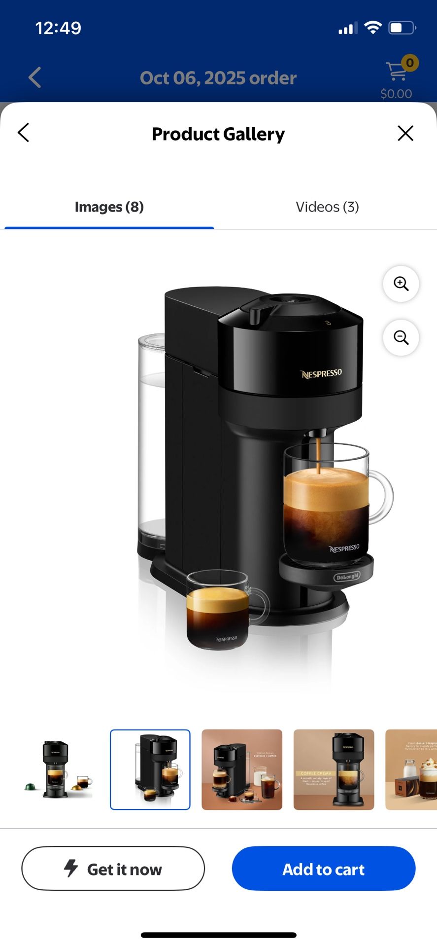 Nespresso Machine