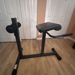 Hyper Extension Roman Chair Glute Ham Machine