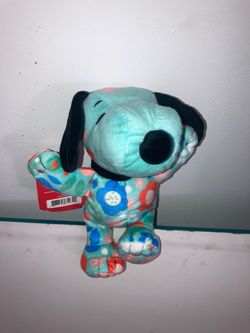 Snoopy Floral Plush Stuffed Animal