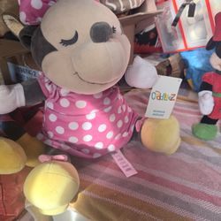 Minnie And Mickey Plush Dolls