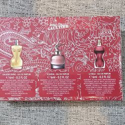 Brand New Jean Paul Gaultier JPG Minature Mini Perfume Set 