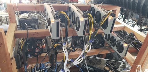 Crypto Mining Rig - Reliable Fully Functional - Code #3