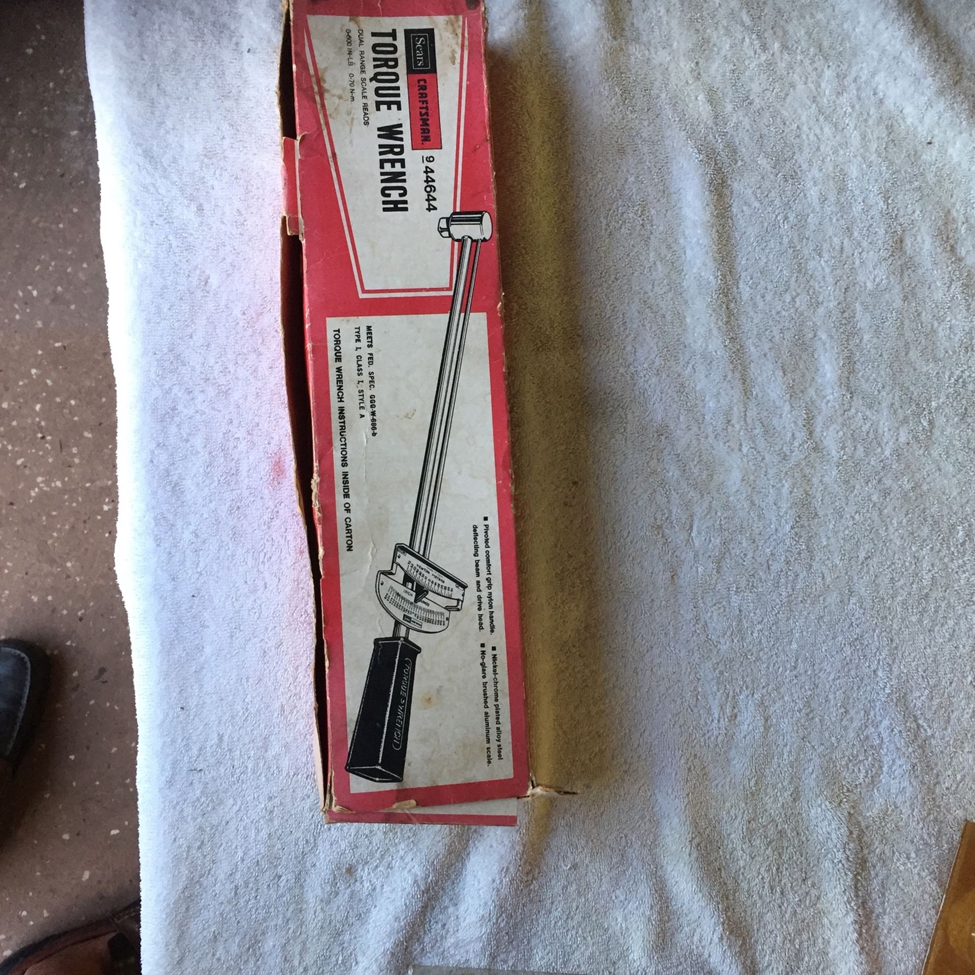 Craftsman Totqut Wrench