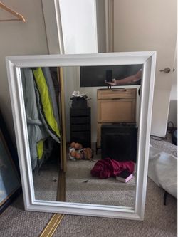 White Mirror 36 x 46.5”