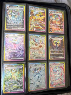 Prismatic Evolutions all 9 Eeveelution SIRs