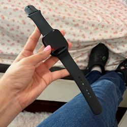 Brand new Apple Watch just needs to be charged. Everything works perfectly fine.