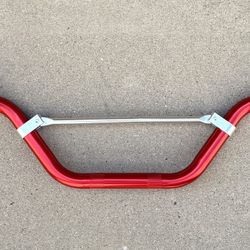 22mm 7/8" Motorcycle Handlebars Cross Bar for Pit Bike Mountain/Dirt Bike - Red