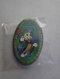 Disney earth day 2001 viminy cricket pin