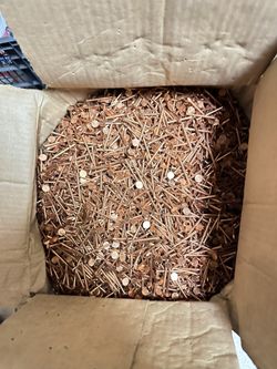 25lb of Copper Nails for Roofing 