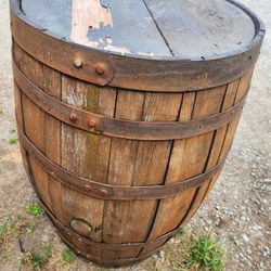 Rustic Wine Barrel 