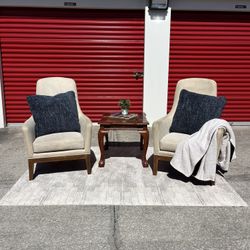 Pair of Designer Lily Jack Lounge Chairs - Luxury Hotel Grade