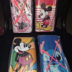 Mickey Zipper Wallets $12 Each Or Both $20
