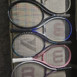 (6) - Tennis Rackets ~$25