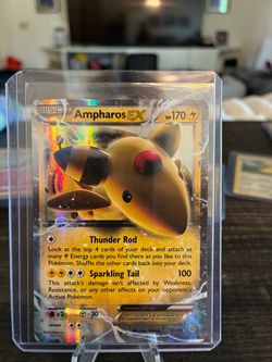 Pokemon Ampharos EX XY ancient Origins $5
