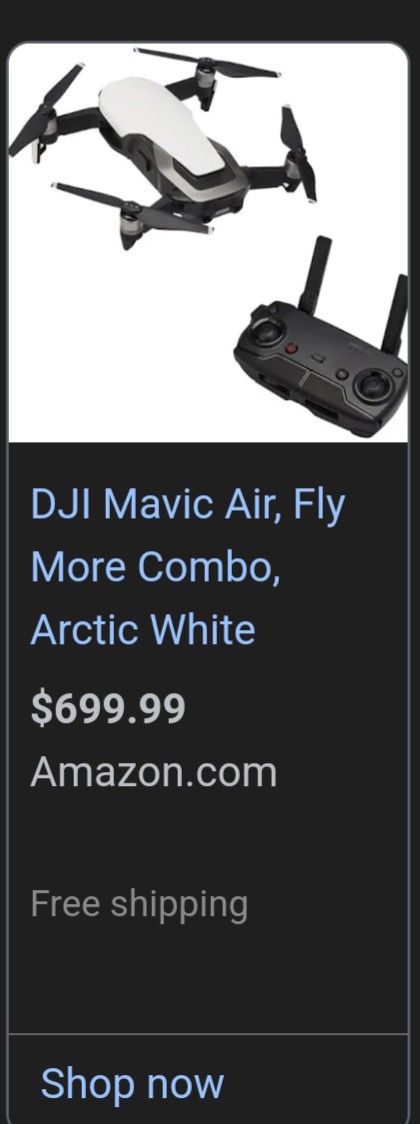 DJI Air Drone 4k 