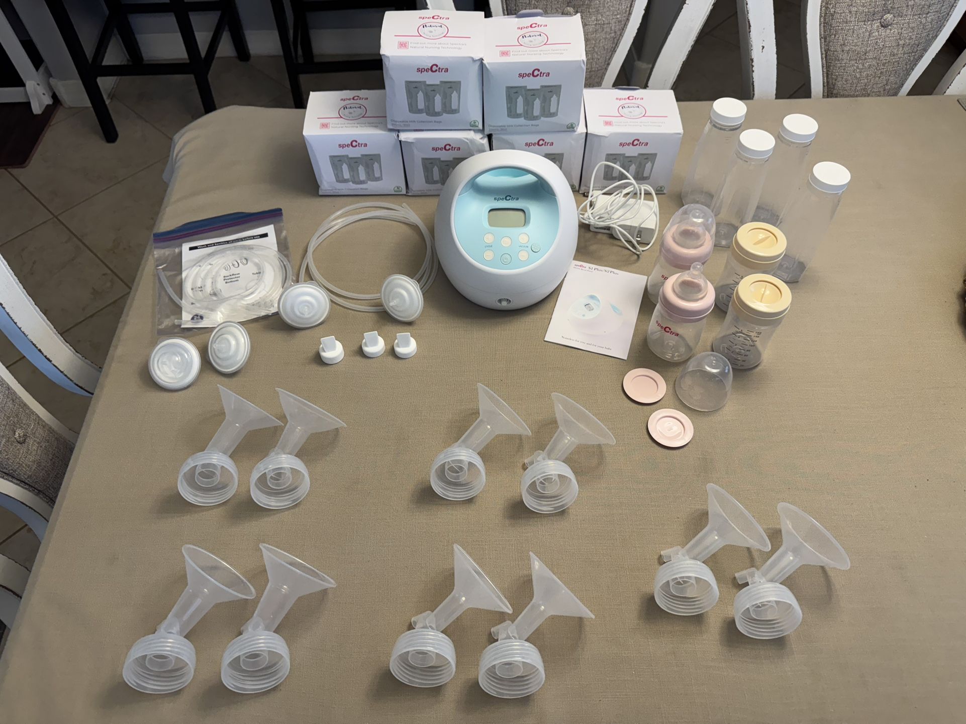 Spectra S1 Plus Breast Pump w/tons of extras (see Description)