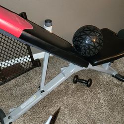 Bow FLEX workout Incline Inveratable Bench