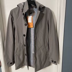 Save The Duck hooded single-breasted coat Men’s Size Small