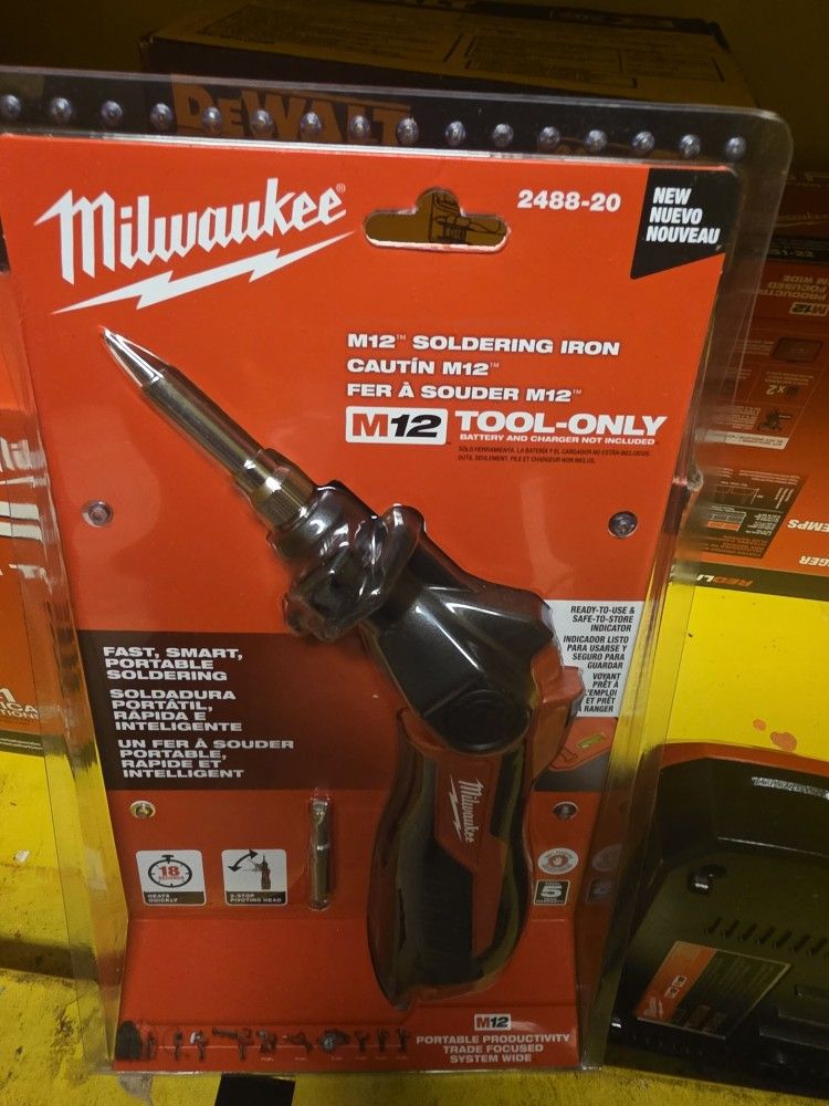 Milwaukee M12 Soldering Iron Tool Only Pick Up Concord