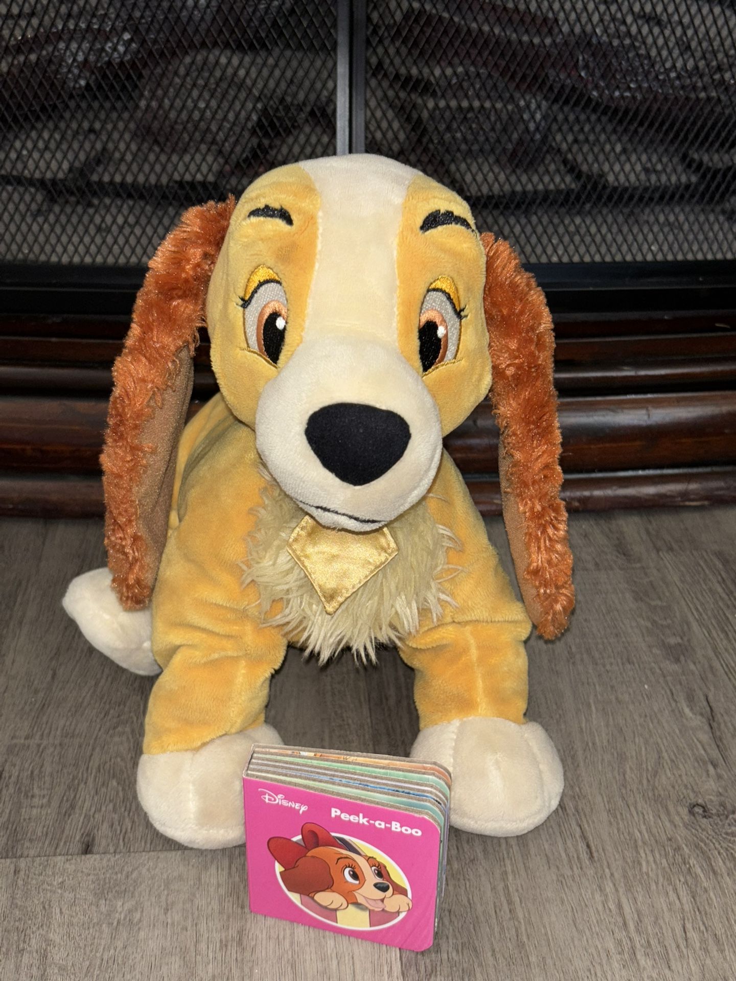 Disney Plush With Book
