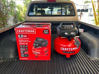 CRAFTSMAN 6-Gallon Portable Electric 150 PSI Pancake Air Compressor