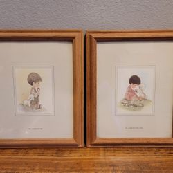 Precious Moments Framed Pictures 