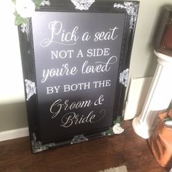 Wedding Sign for Sale