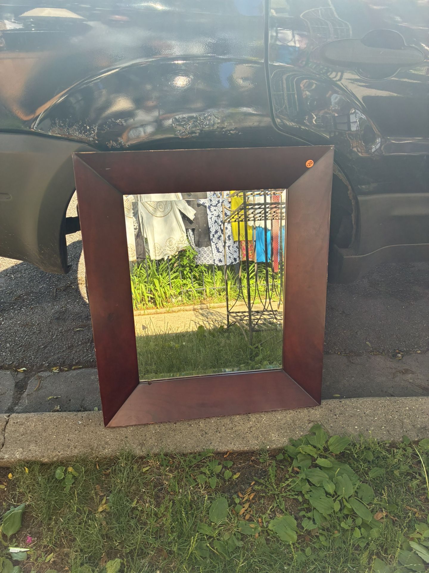 Beautiful Brown Frame Mirror
