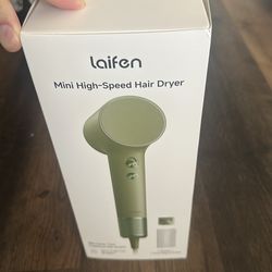 Got a brand new in the box laifen high speed hair dryer