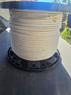 #6 white wire.