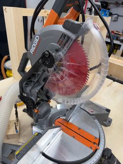 RIDGID 10” Compound Miter Saw w/ Diablo Blade - Clean Condition
