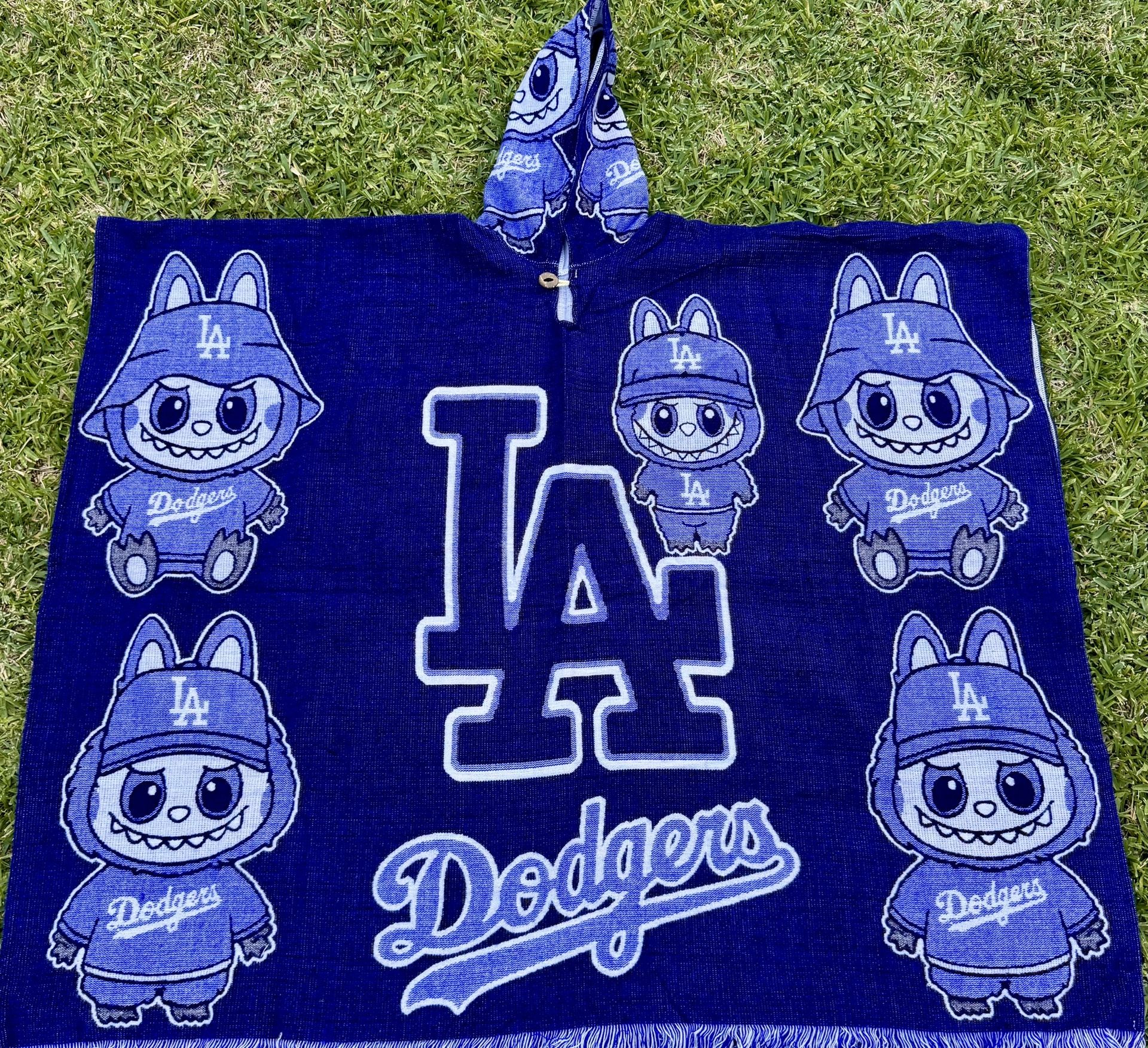 Dodgers Adult Size Alpaca Poncho