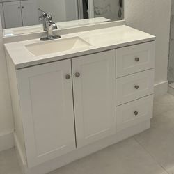 Home Depot Sink & Extended Counter Only!!! CABINET @ FIXTURE NOT INCLUDED