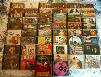 LARGE LOT OF ORIGINAL CDS FROM YOUR FAVORITE ARTISTS TOGETHER $120