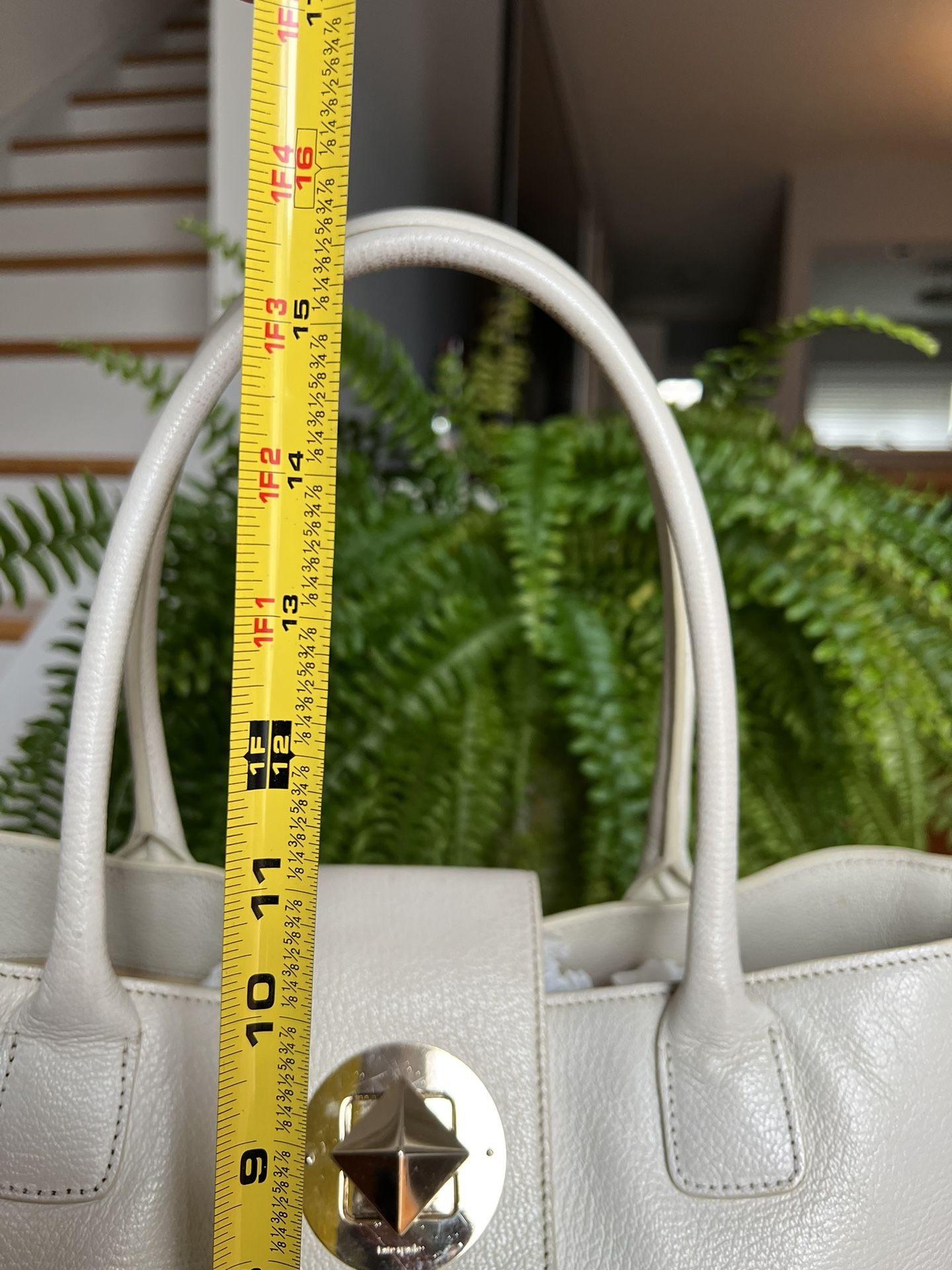 Kate Spade Leather Tote Bag - White
