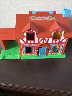 Vintage Fisher Price Dollhouse