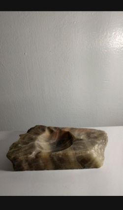 MARBLE - ONIX ASHTRAY 7"×4"