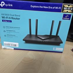 TP-Link AX1800 WiFi 6 Router