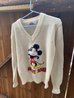 Vintage Mickey Mouse V Neck 