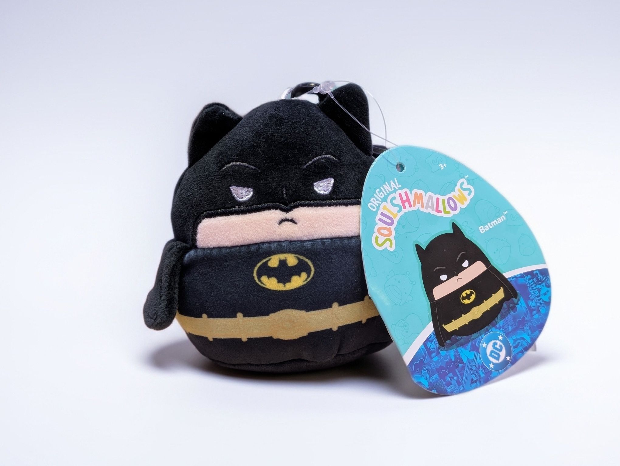 Squishmallows DC Comics Batman Clip Plush $5 New with tag