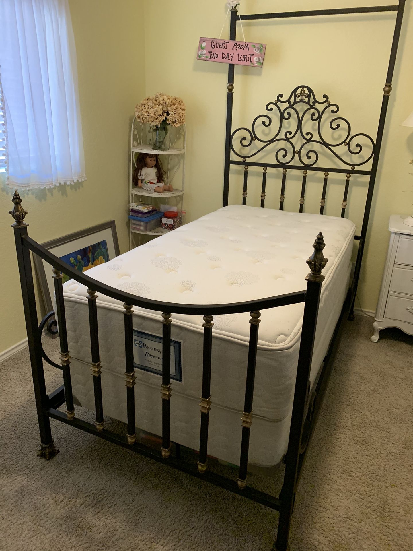 Metal Twin Bed Frame