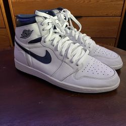 Jordan 1 Metallic Navy