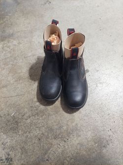 Redbacks works boots woman size 6 us brown