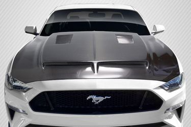 Blemished 2018-2023 Ford Mustang Carbon Creations GT500 Hood - 1 Piece