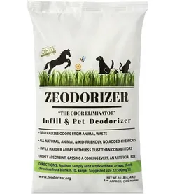 New pet infill zeodorizer for artificial grass zeolite