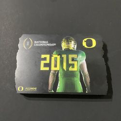 Oregon Ducks 2015 Plack 